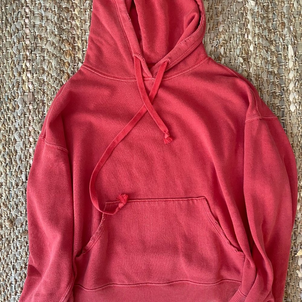 AERIE DISTRESSED SWEATSHIRT -- SIZE SMALL